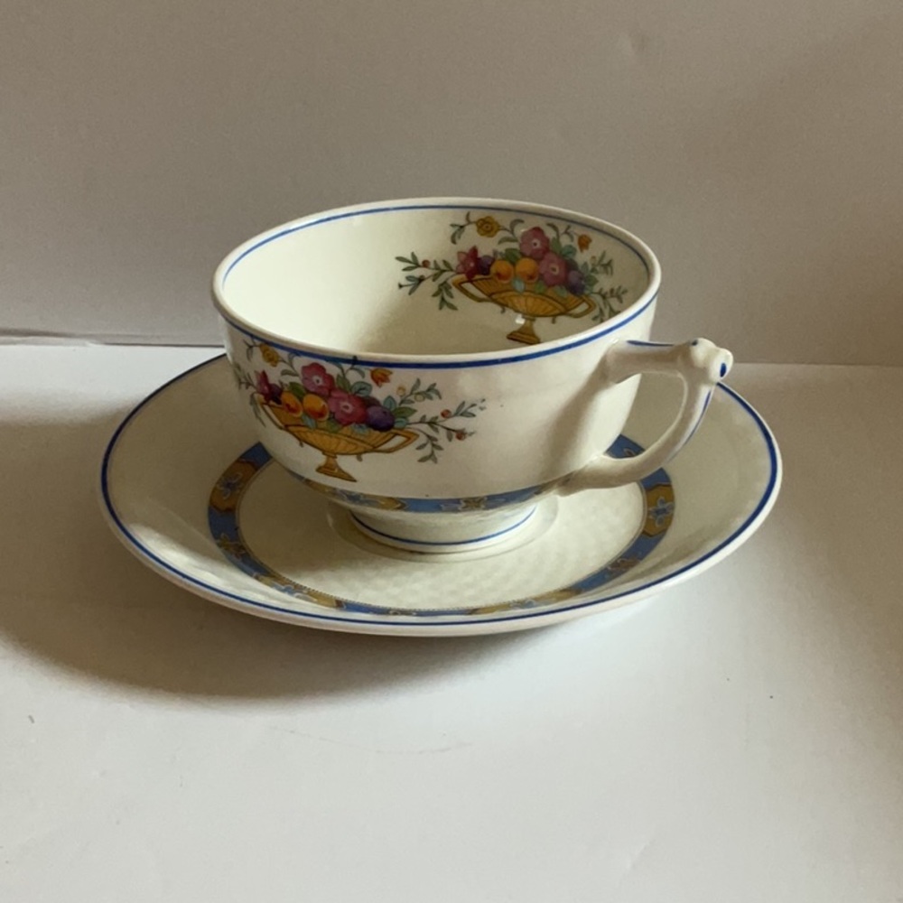 W R Grindley bone china tea cup Carleton Shape